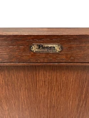 1920s Art Deco Open Bookcase by Paul Bromberg for H. Pander